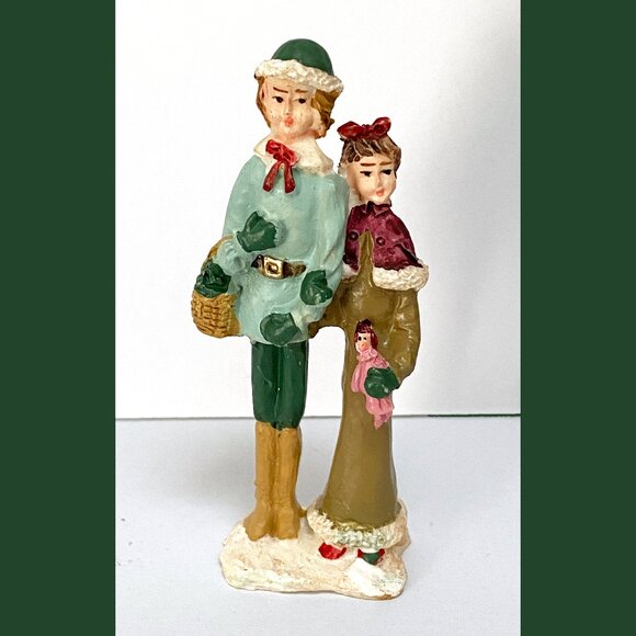 Vintage Lemax Tiny Holiday People Figurines: Christmas Decor - Picture 6 of 10